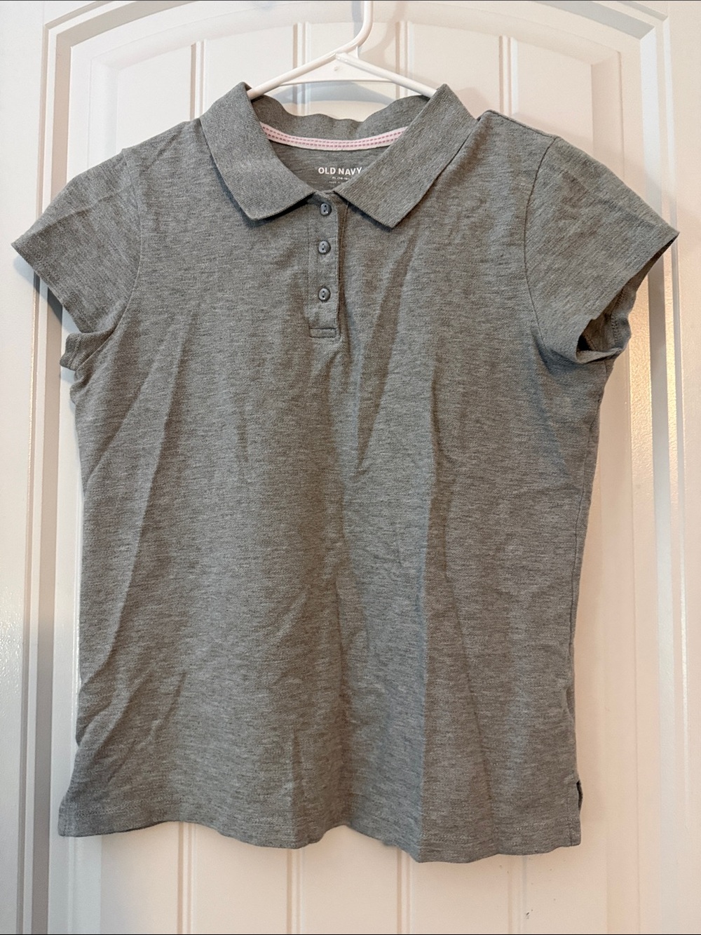 Polo-style short sleeve top